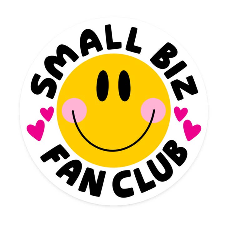 Autocollant Small Biz Fan Club pour la vente par KANDS.CO