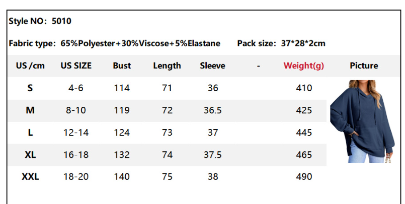 Lovesoft - Wholesale Hoodie - Women's - Oversized Waffle Knit Hoodie Sweatshirt for Women3