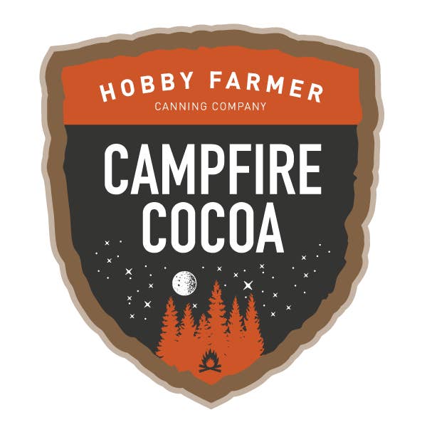 Hobby Farmer – wholesale Hot cocoa mix/kit – Campfire Cocoa - 16oz2