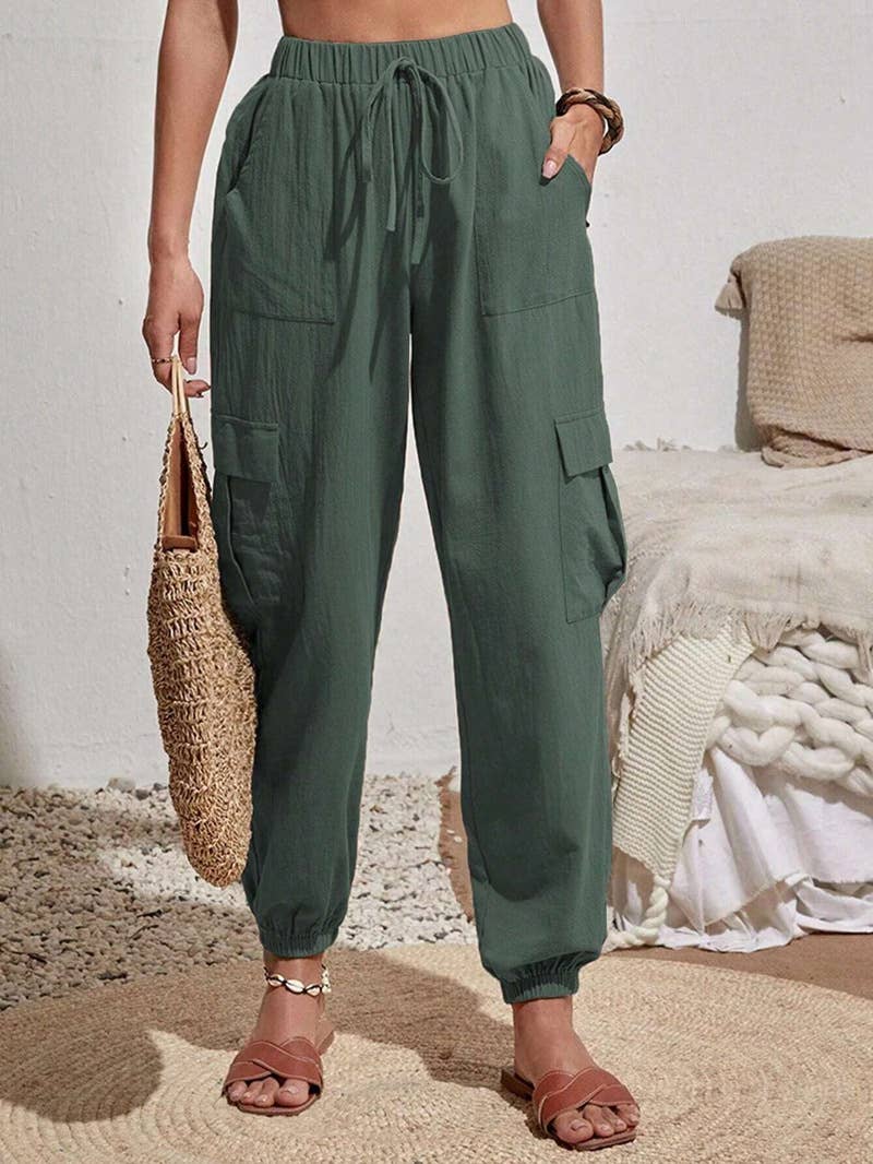 Rosa Clothing - Wholesale Pants - Women's - Pocket trousers cargo pants3