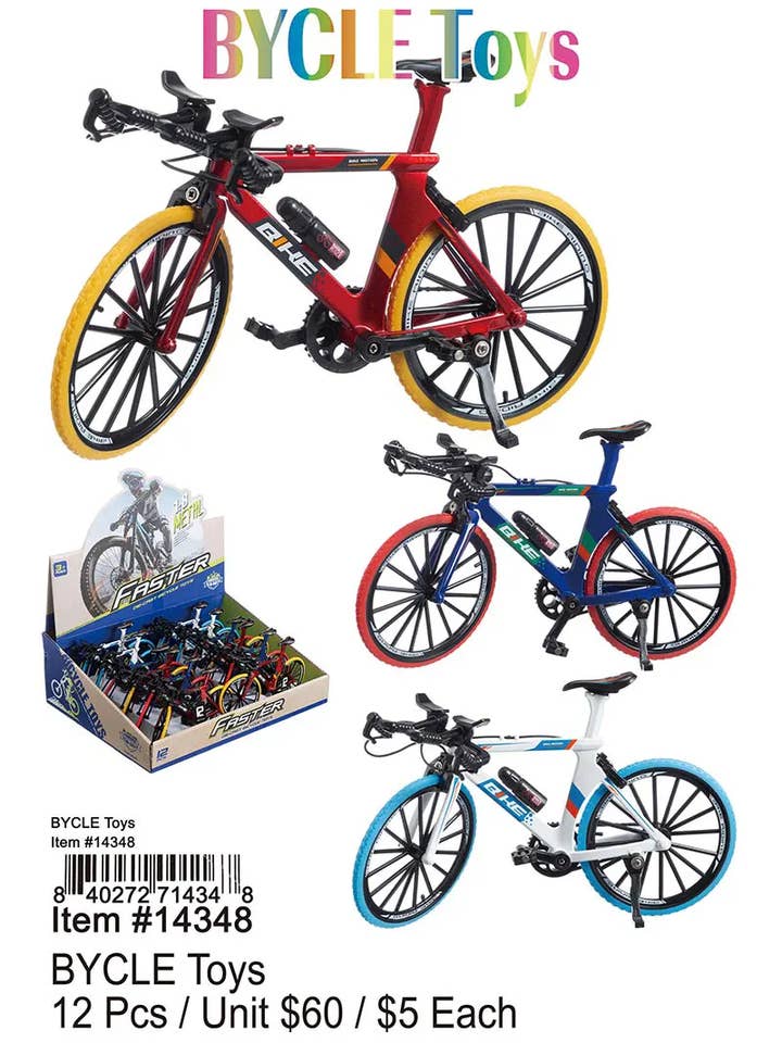 Bycle Toys . for wholesale by Puka Creations