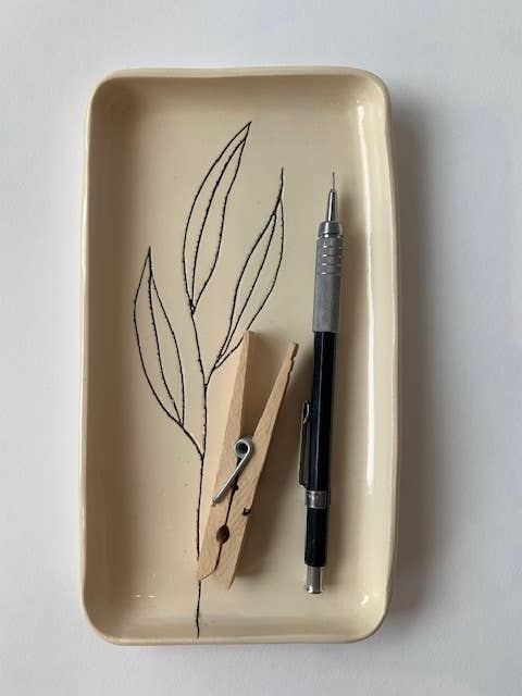 CSF Ceramics - Wholesale Decorative Tray - Small Tray: Willow1