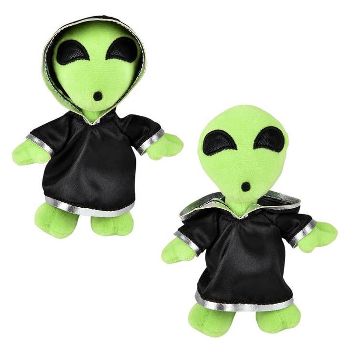 La Luna Bella - Toys - Vente Peluche – enfant et bébé - Jouets en peluche Alien In Cloak LLB de 6 pouces