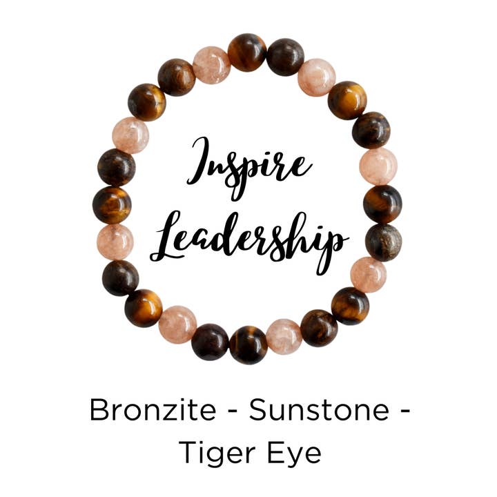Healing Bracelets | LEADERSHIP | Gemstones Crystal Bracelets for wholesale by Soothing Crystals