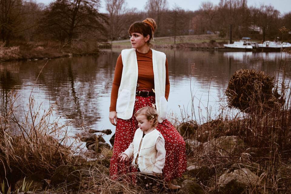 Schaapmaatje - Wholesale Outerwear Vest - Kids - Beige woolen bodywarmer baby/child8