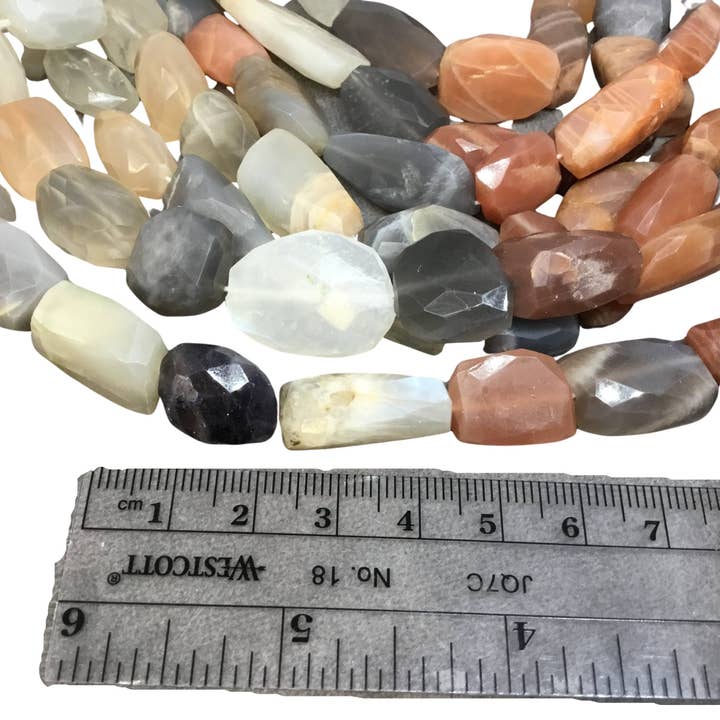 Only Beads - Wholesale Beads - Mixed Moonstone Chunky Beads-20mm2