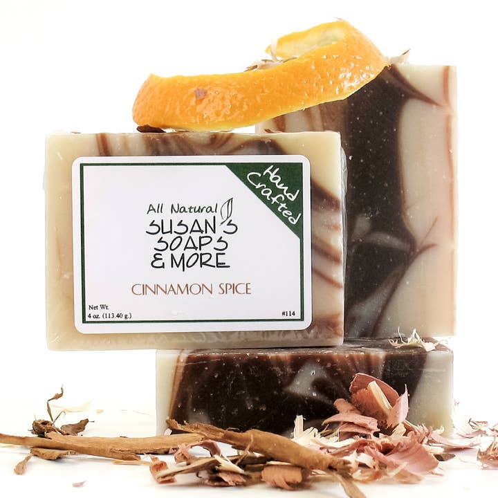 Cinnamon Spice Soap for wholesale by Susan’s Soaps & More