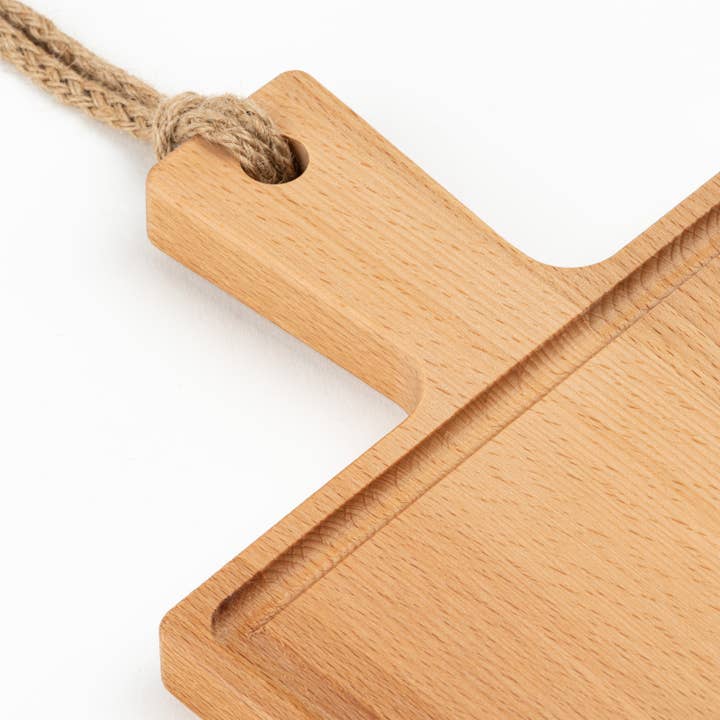Boards & Beans - Wholesale Cutting Board - Cutting board with handle 38 x 20 cm