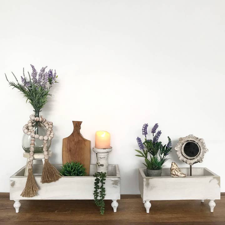 The Welcome Sign - Wholesale Desk Riser - Set of 2 Rectangular Tray Risers