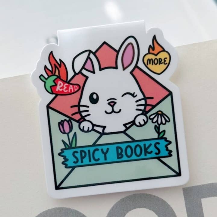 Read More Spicy Books Magnetic Bookmark for wholesale by My Secret Copy