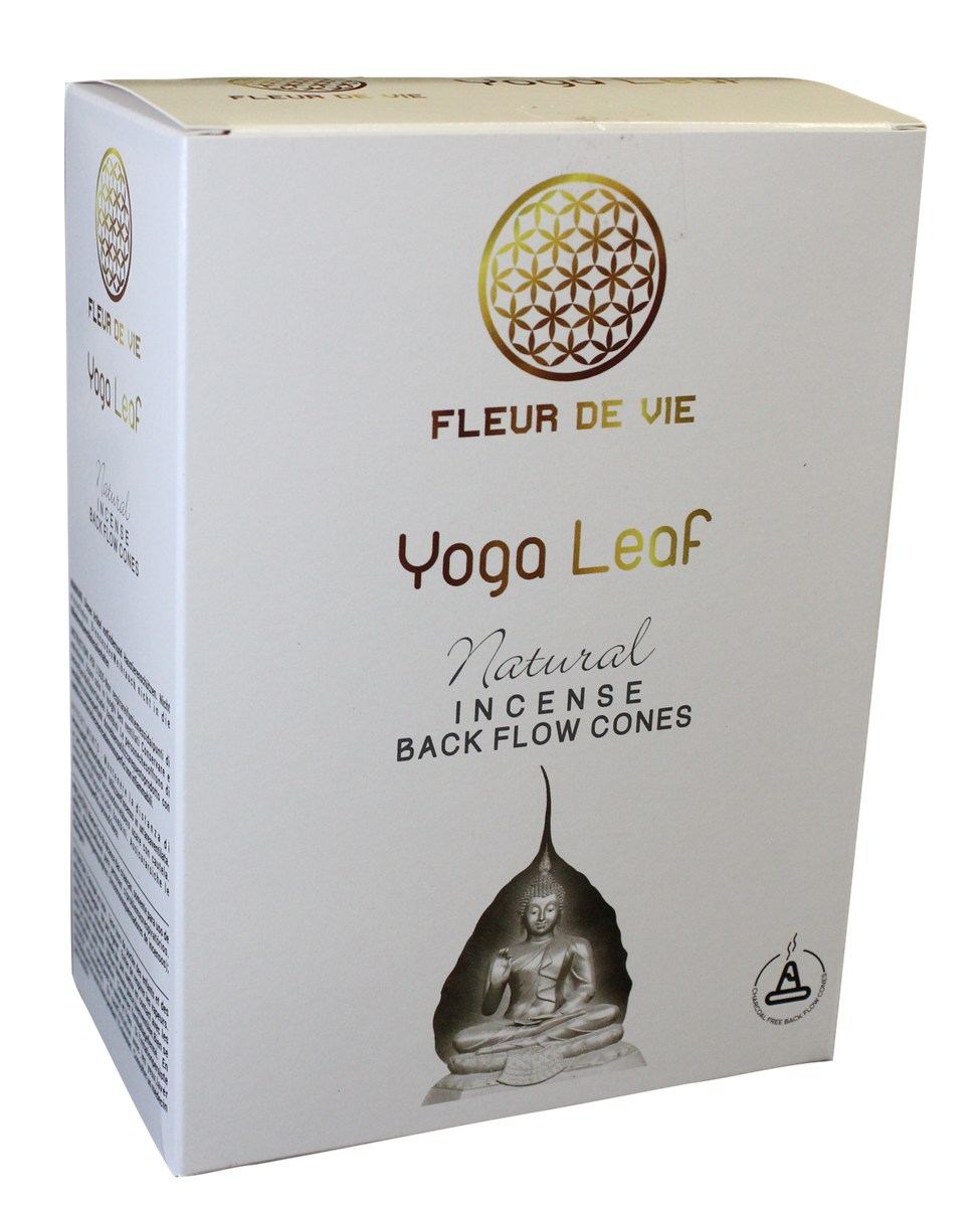 Ritual Scent - Wholesale Incense - Fleur de Vie, Yoga Leaf, Natural Incense Backflow Cones0