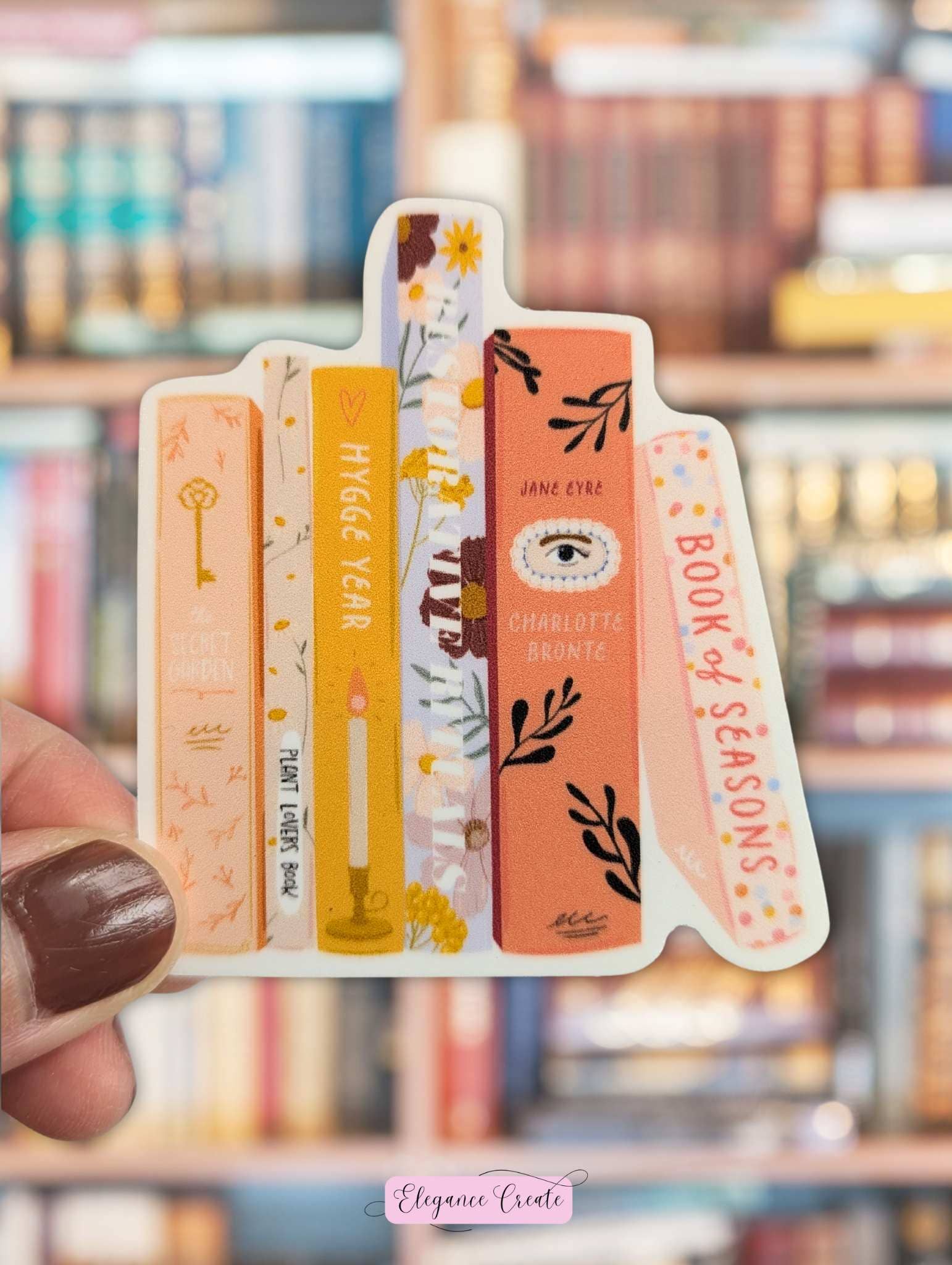Elegance Create - Wholesale Sticker - Set of Classic Books Sticker3