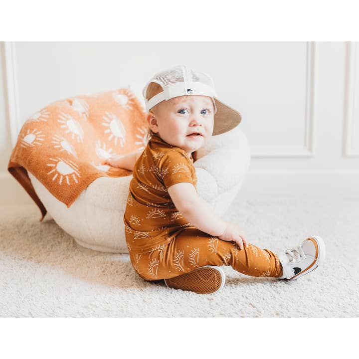 millie + roo LLC - Vente Haut et bas de pyjama – enfant - ENSEMBLES 2 PIÈCES À MANCHES COURTES EN BAMBOU - Sunny Days8