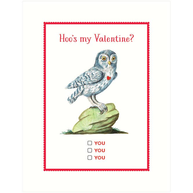 Comment va ma Saint-Valentin ? | Carte de vœux pour la Saint-Valentin pour la vente par Lucca Paperworks