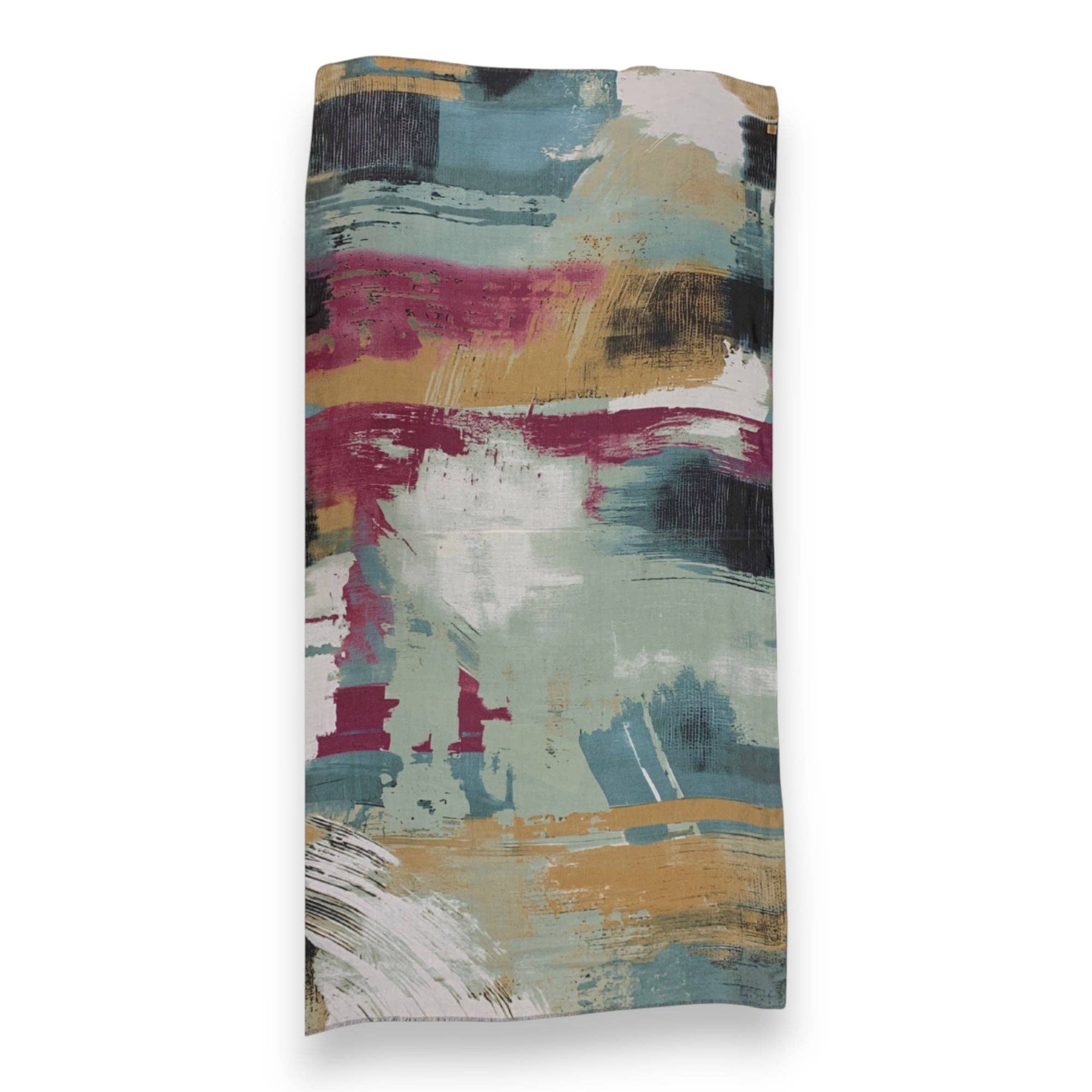 Lili Scarves (US Duty Free) – wholesale Scarf – Women's – Brush Stroke Print Scarf6