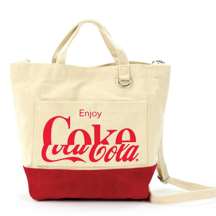 Coca-Cola Small Handheld Bag for wholesale by COMECO INC