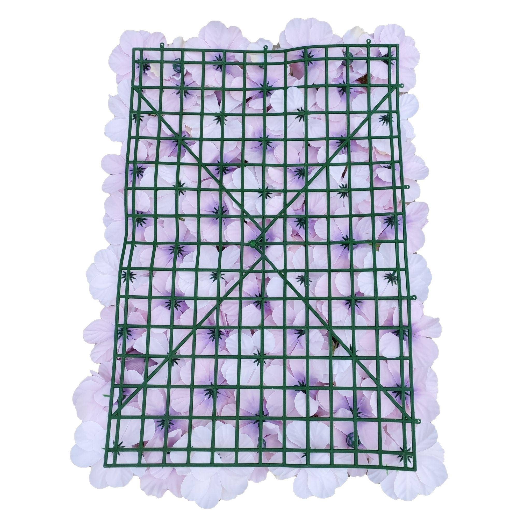 Designer Plants AU - Wholesale Artificial Flowers - Artificial Flower Wall Backdrop Panel 40cm x 60cm Faux Pink Flowers2