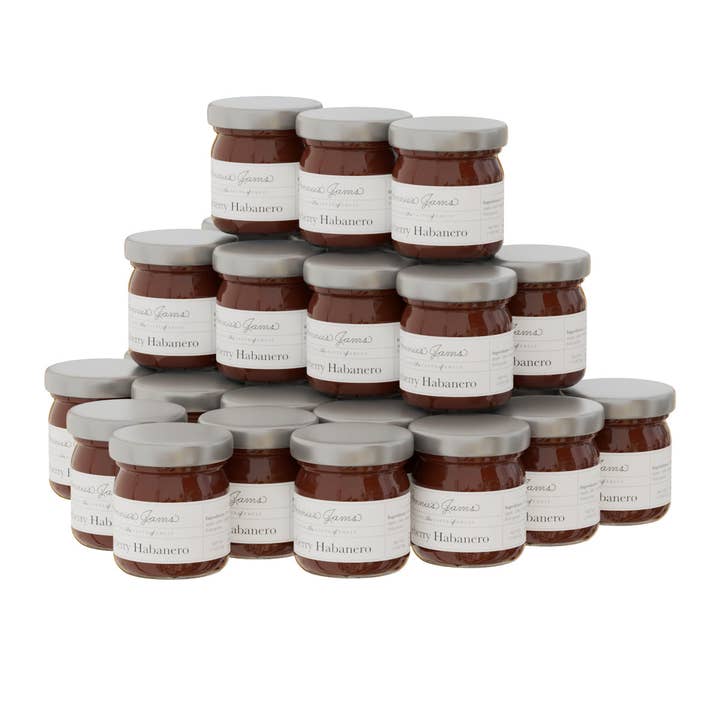 Blueberry Habanero Pepper - Mini Jam- Set of 30 for wholesale by Bonnie's Jams