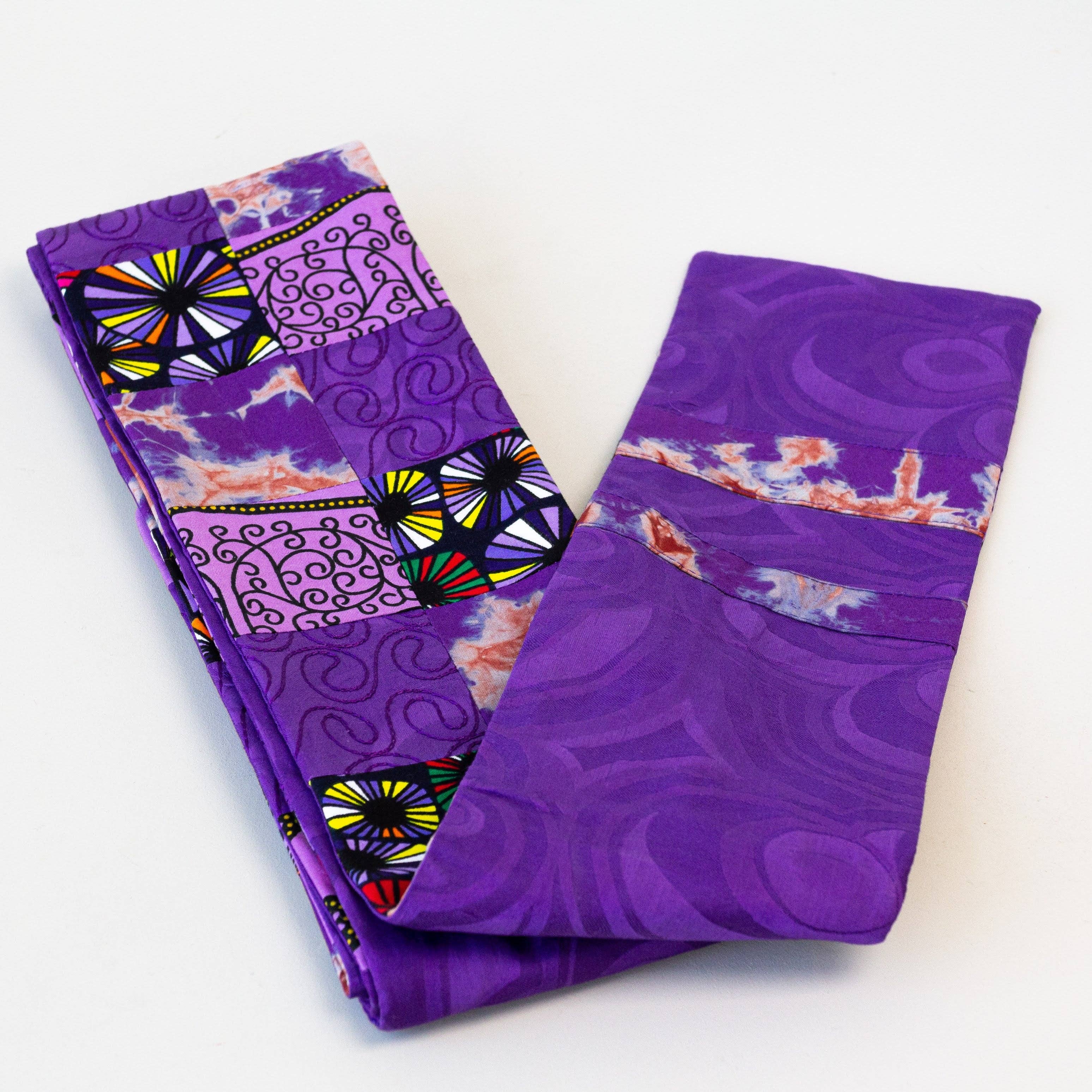 Amani ya Juu - Venta al por mayor Chal - Mujer - Estola Kitenge Patch Pastor5