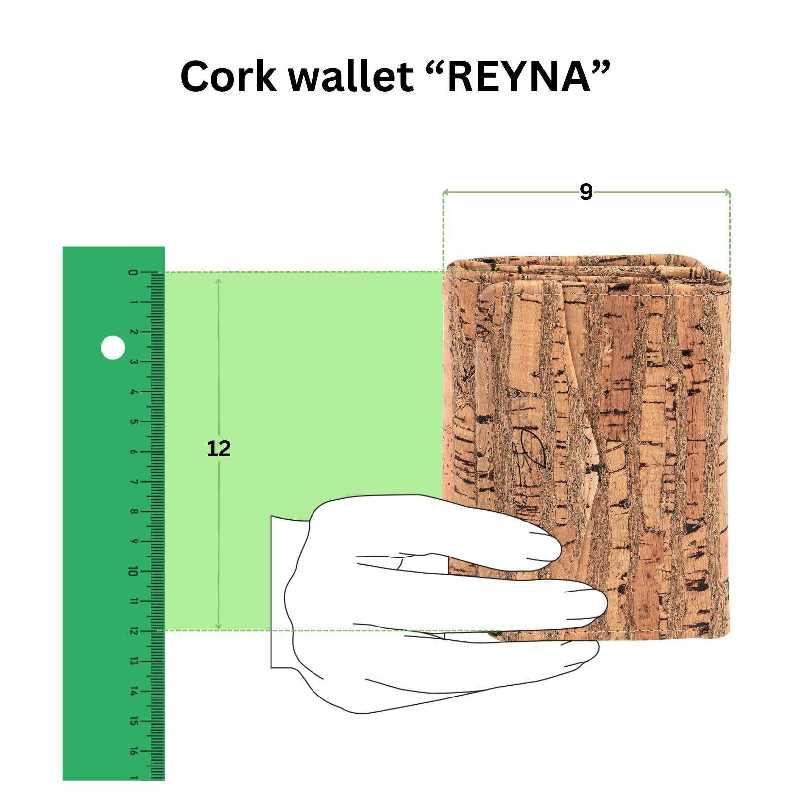 Simaru – wholesale Coin purse – Women’s – Reyna cork wallet4