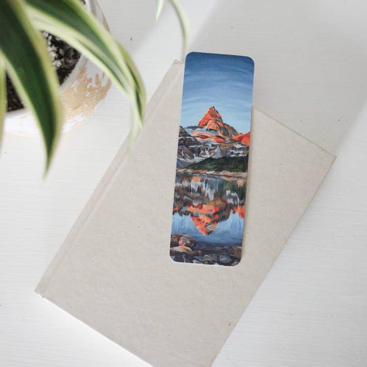 Mount Assiniboine (Canadian Rockies) Bookmark for wholesale by V Dub Art