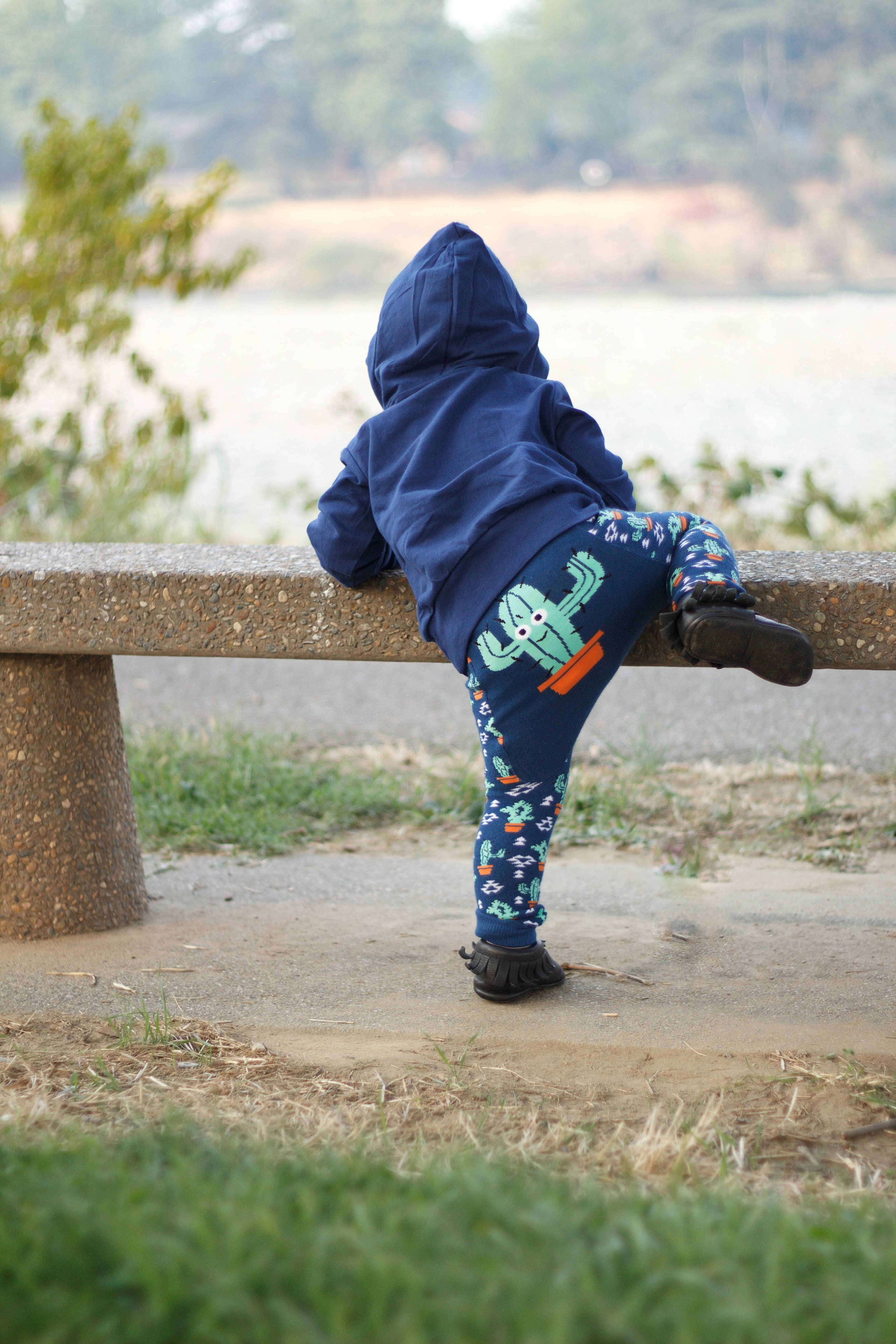 Doodle Pants - Vendita all'ingrosso Felpa con cappuccio - Bambini - Felpa con cappuccio Western Prickly Cactus per bambini e bambini5