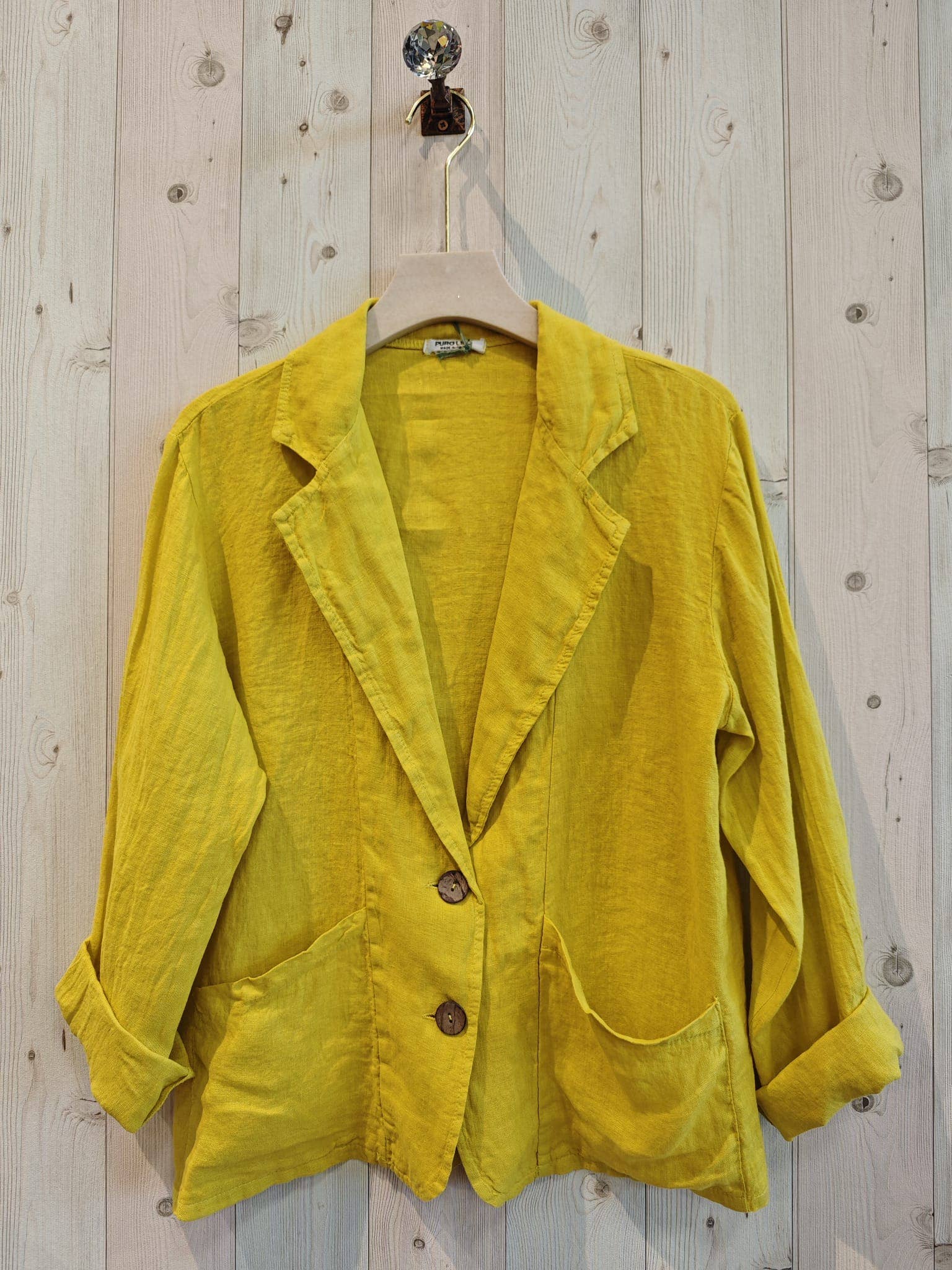 Linen & More - Wholesale Blazer - Women's - REF 17762 BLAZER TWO POCKETS 100% LINEN0