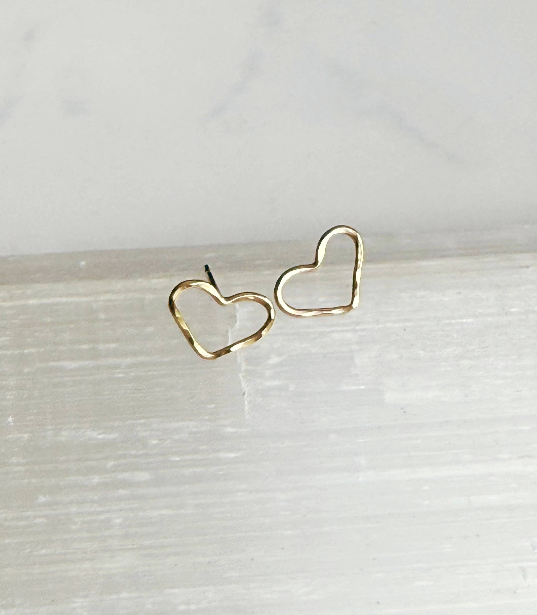 Bonnie Boardman Jewelry - Wholesale Stud/Post Earrings - Petite Heart Stud Earrings3