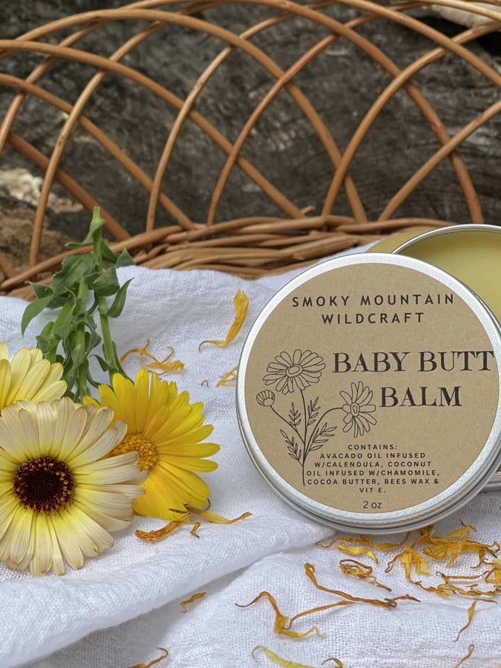 Bálsamo de trasero bebé para venta al por mayor de Smoky Mountain Wildcraft