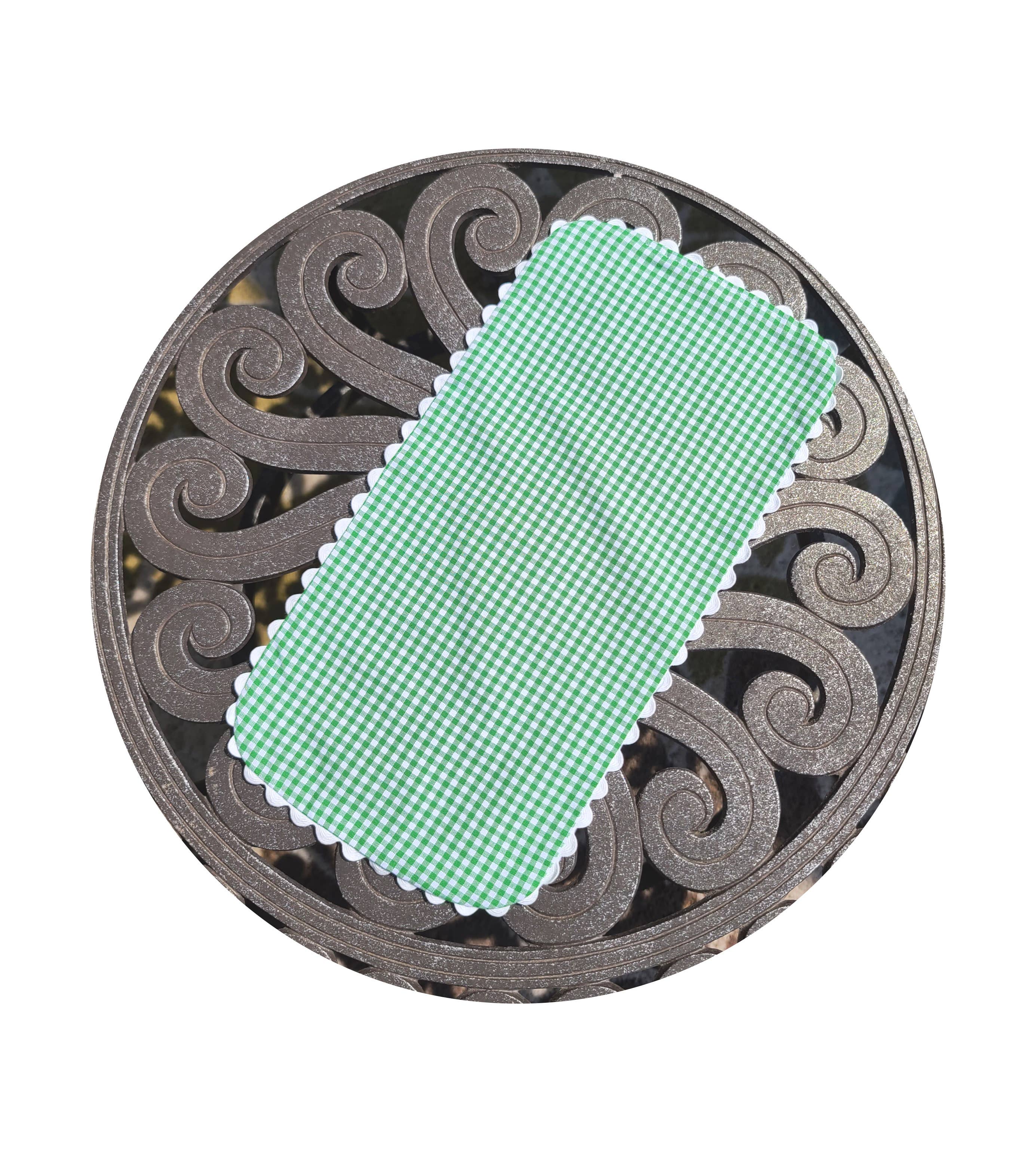 THE ROYALTY COLLECTION - Vente Bavoir d'épaule – bébé - Chiffon vichy Baby Burp avec Ric Rac12