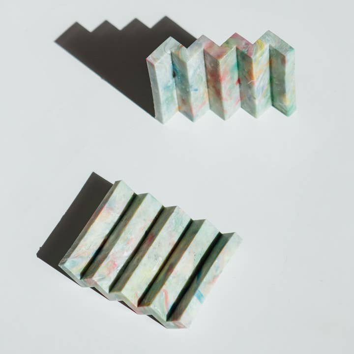 Müll Club - Wholesale Zeepbakje - Recycled Plastic Zeepbakje - Zig Zag - YE-O0