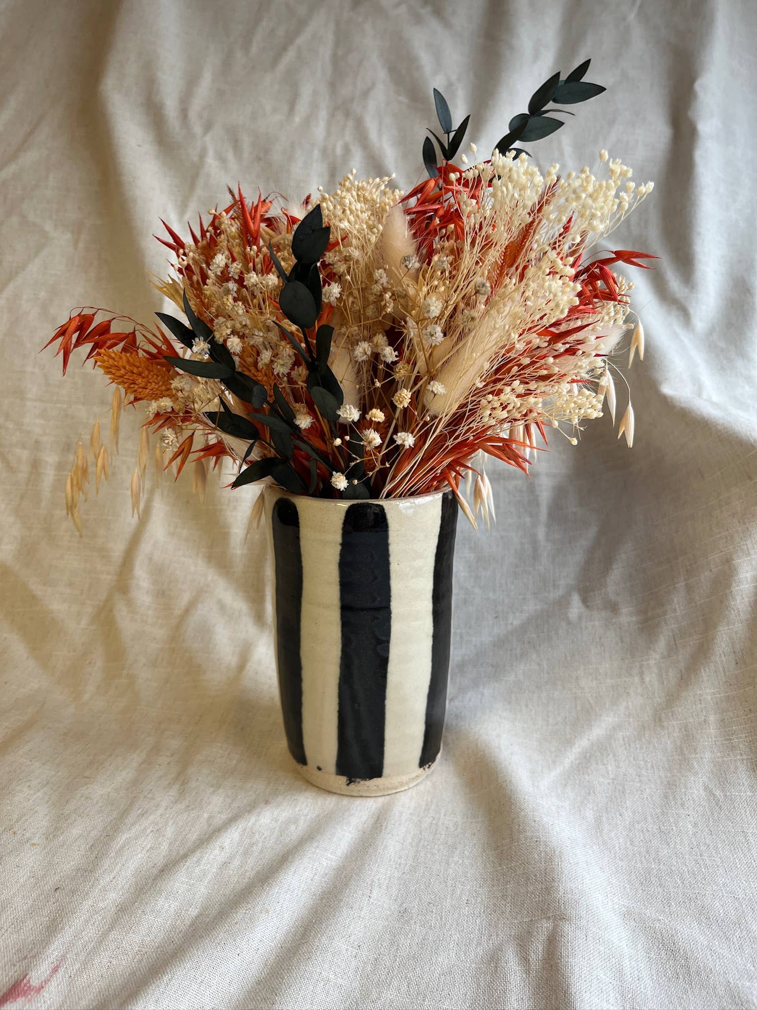 Charlotte Manser Ceramics - Wholesale Vase - Stripe Large Vase2