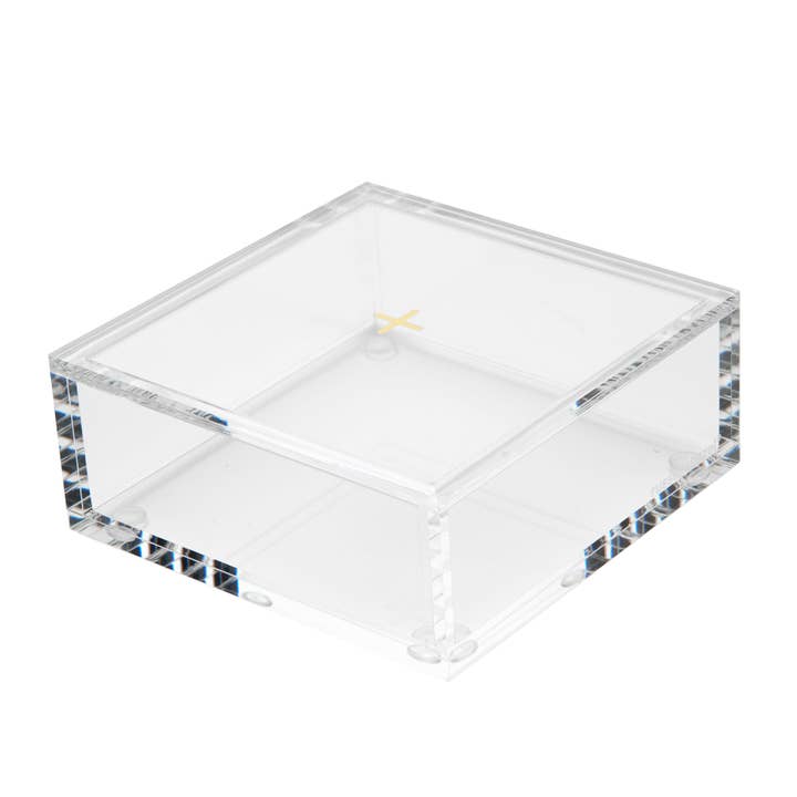 russell+hazel - Wholesale Desk Organizer - Acrylic Bloc with Lid