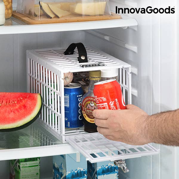 InnovaGoods - Vente Pots - Cage de sécurité alimentaire InnovaGoods pour réfrigérateurs