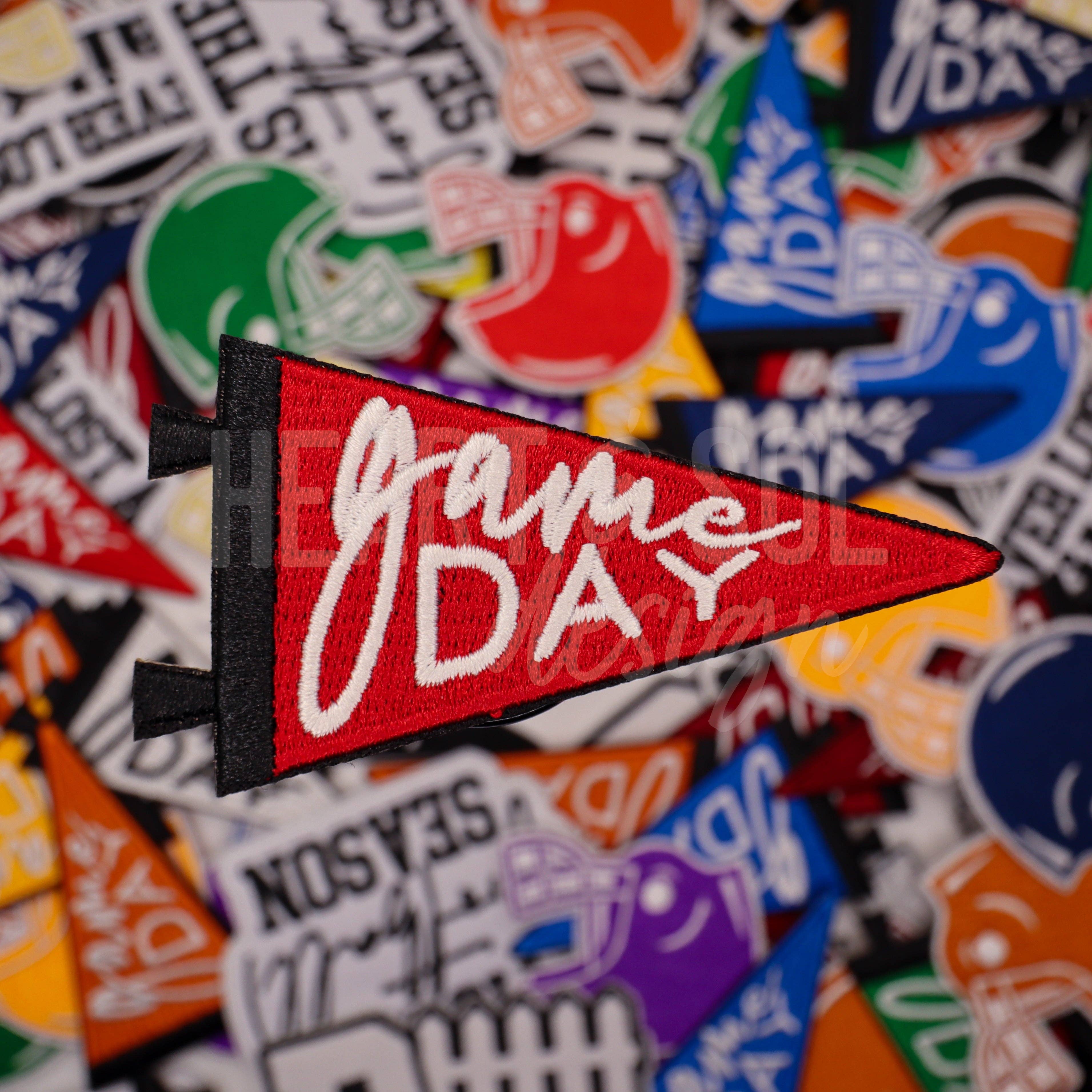 Heart & Sol Design - Wholesale Patch - GAME DAY PENNANT patch5