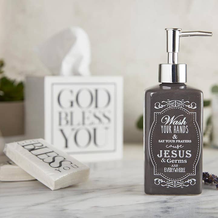 Faithworks by Creative Brands - Wholesale Tissue Box - God Bless You Tissue Display - White2