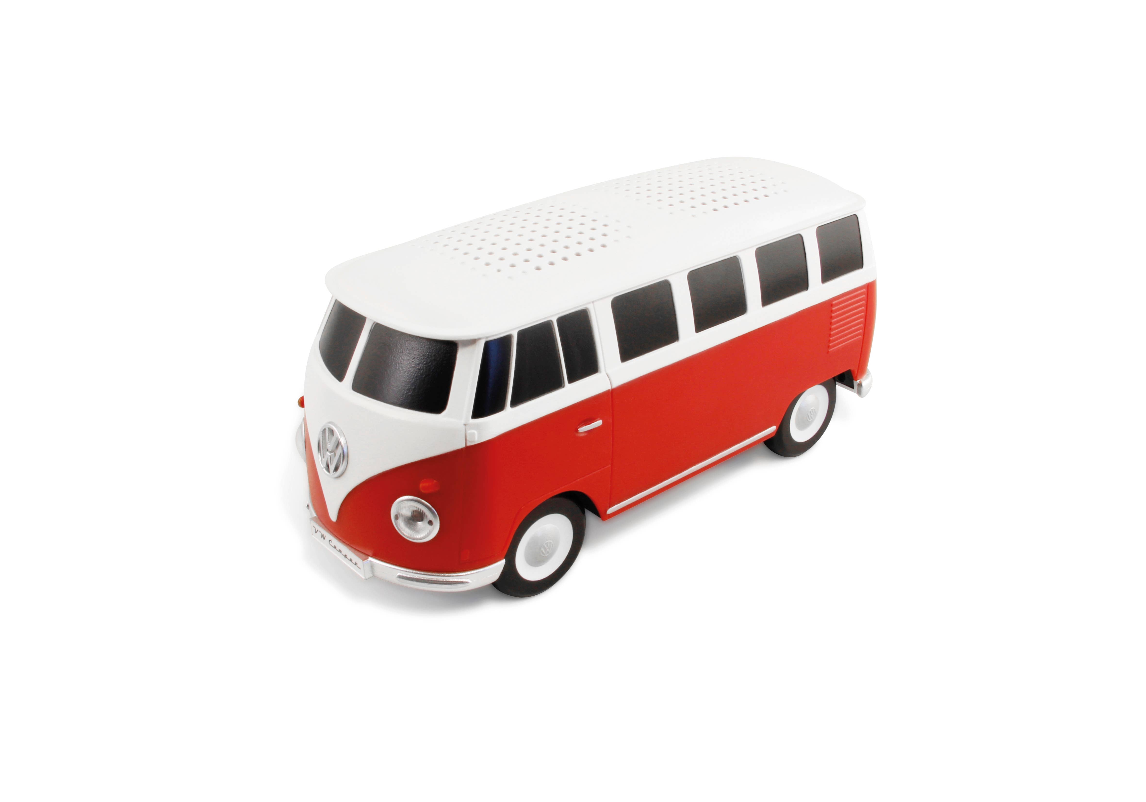VW Collection by BRISA - Wholesale Speakers - VW T1 Bus Portable Wireless Bluetooth Speaker – RD/WH