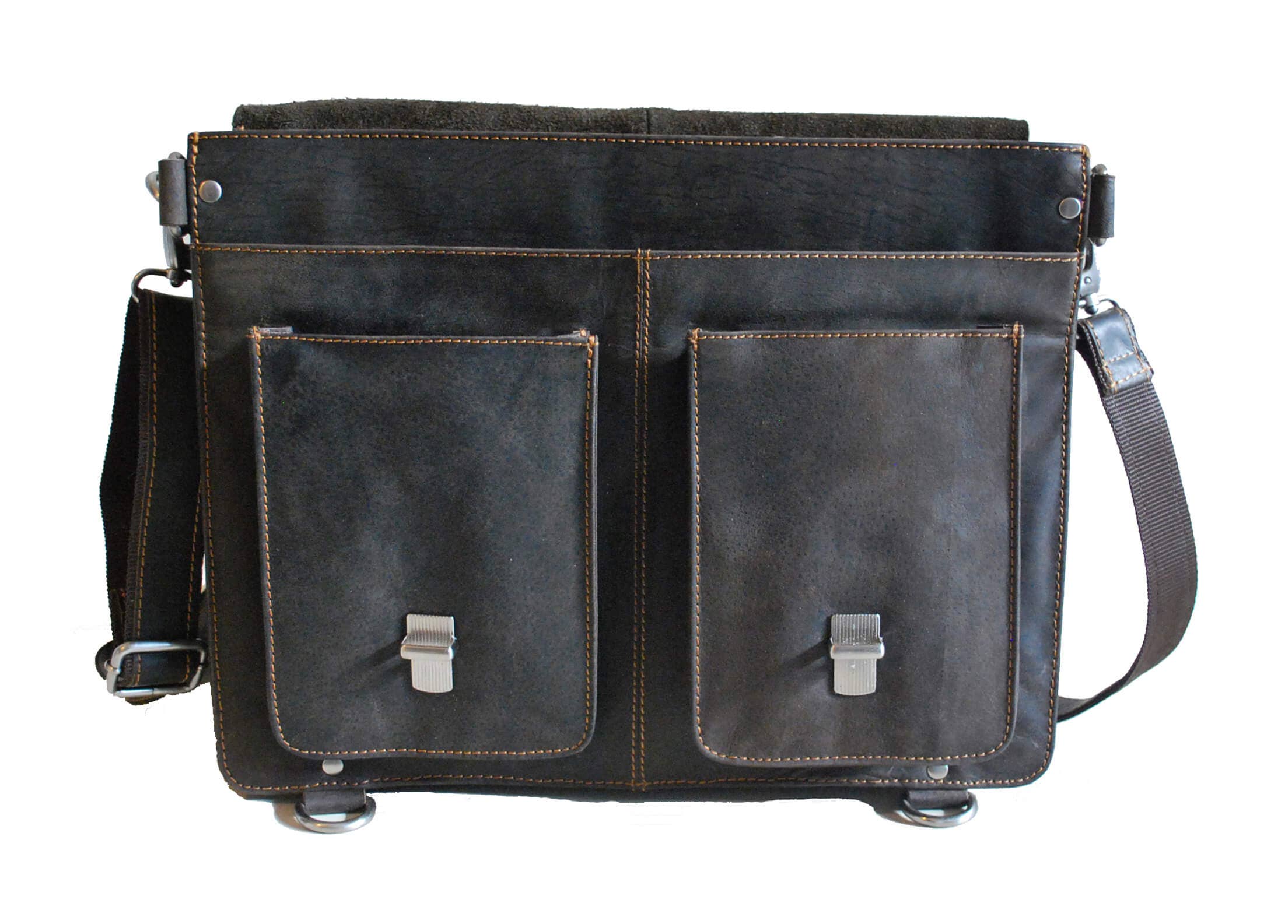 Greenwood - Venta al por mayor Maletín - Unisex - Bolso maletín y mochila combinado de cuero Eric12