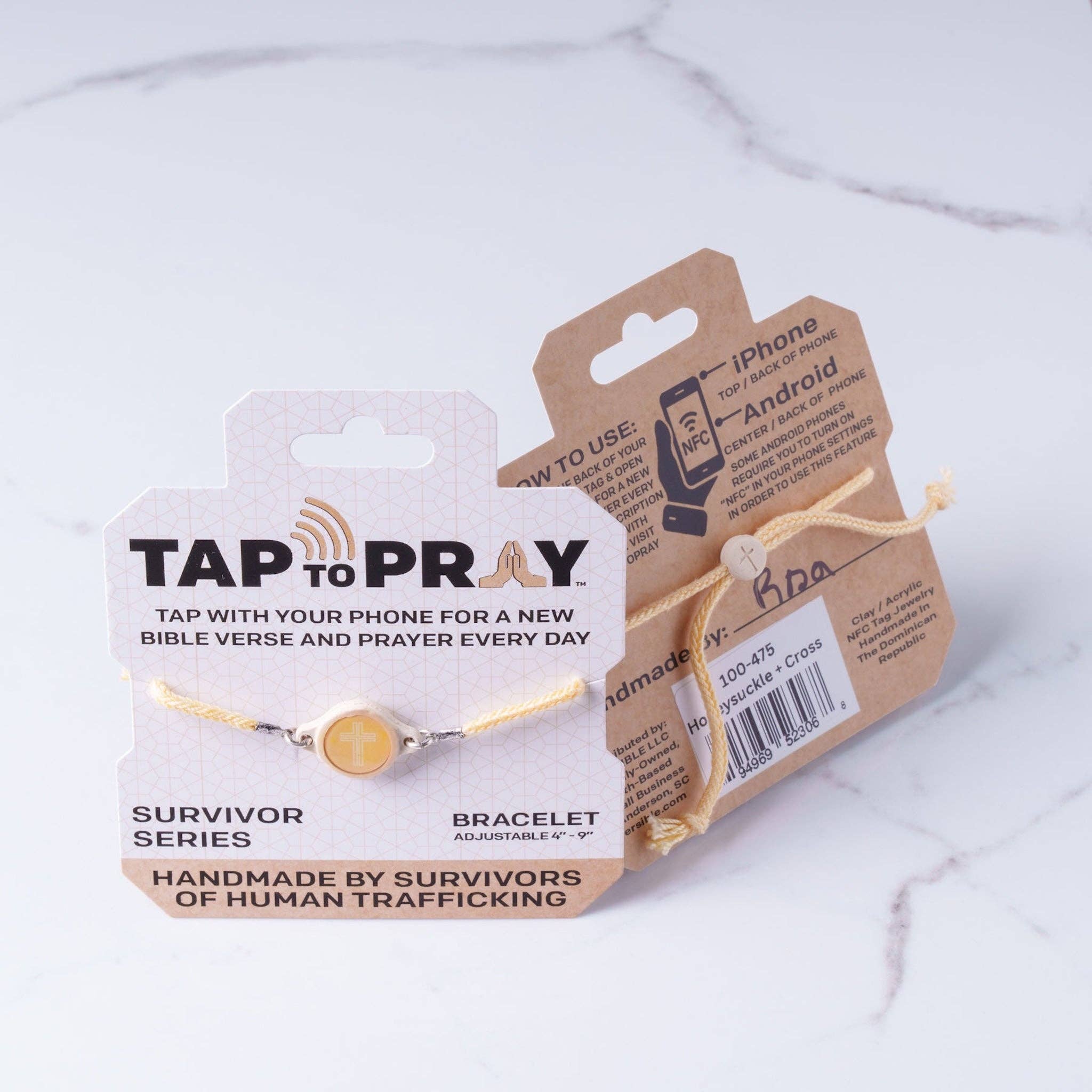 Versible - Wholesale Woven/Braided Bracelet - Tap To Pray® Survivor Series Bracelet3