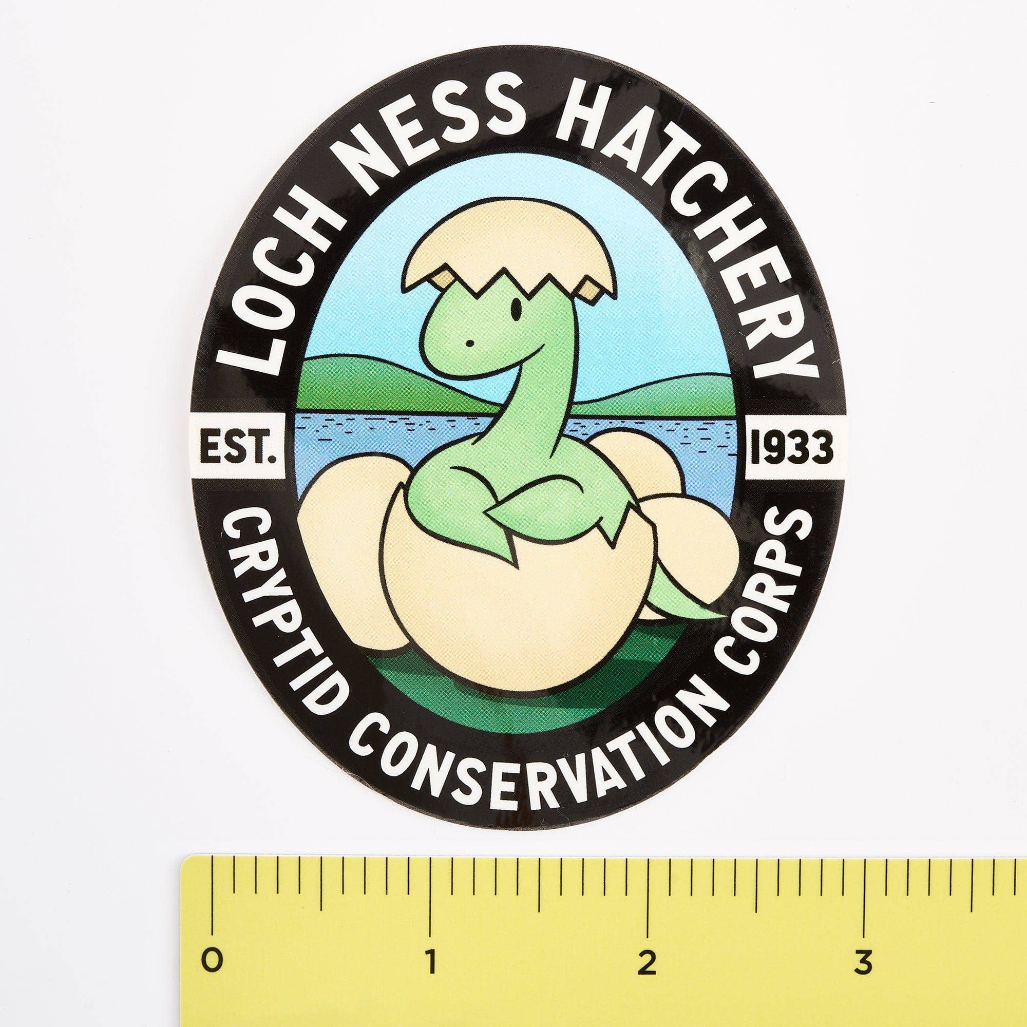 Dissent Pins - Wholesale Sticker - Loch Ness Hatchery Sticker2