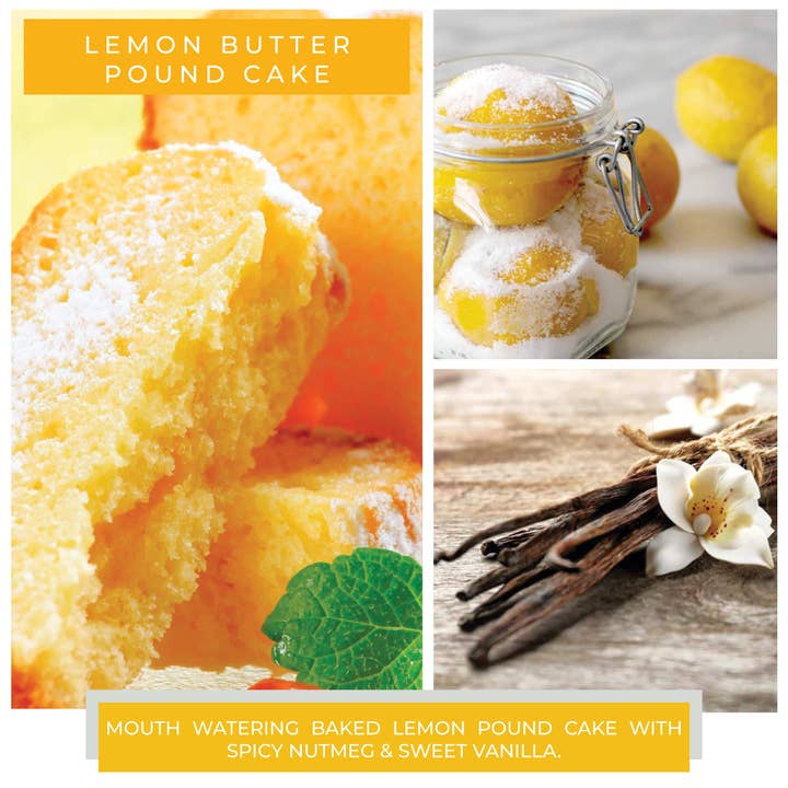 A Cheerful Giver - Wholesale Jar/Filled Candle - KOTL Baby Candle (6oz.) – Lemon Butter Pound Cake