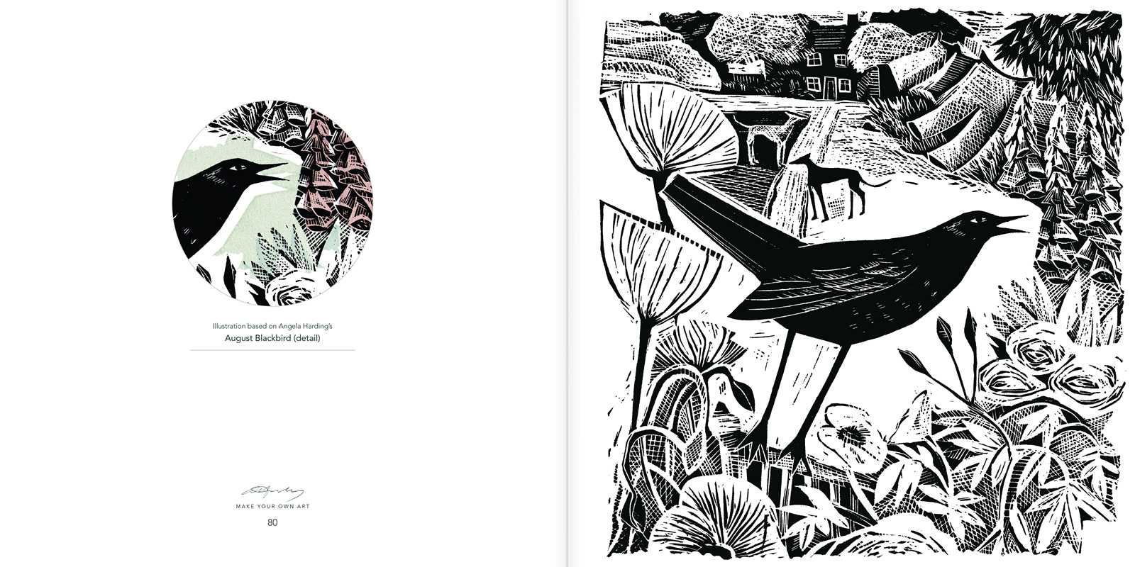 Simon & Schuster - Wholesale Coloring & Activity Book - Adult - Angela Harding Coloring Book by4