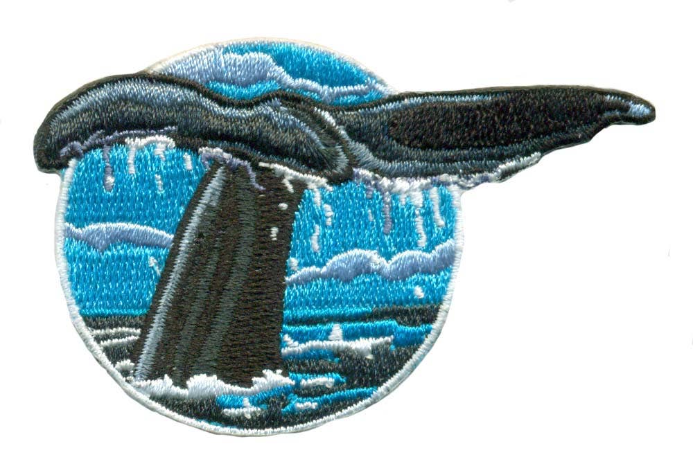 Little Critterz - Wholesale Patch - Whale Tail Animal Patch - Iron-on