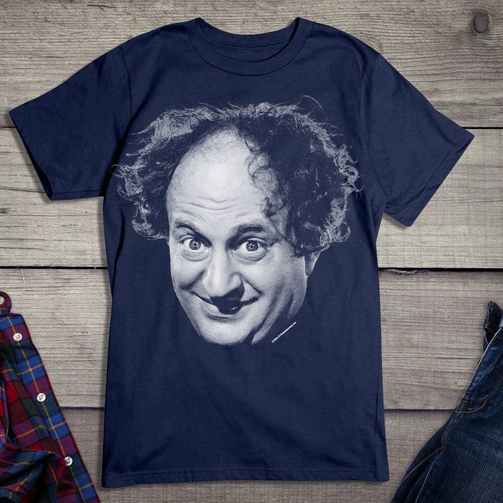 Artopia - Wholesale Screen Printed T-Shirt - Unisex - The Three Stooges, Larry T-shirt