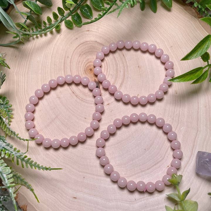 Copper Ashes - Wholesale Beaded bracelet - Light Pink Glow in the Dark Luminous Bracelet2