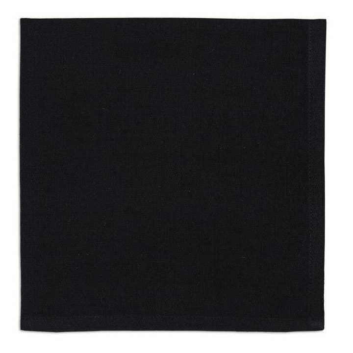 Black Napkin for wholesale by Design Imports