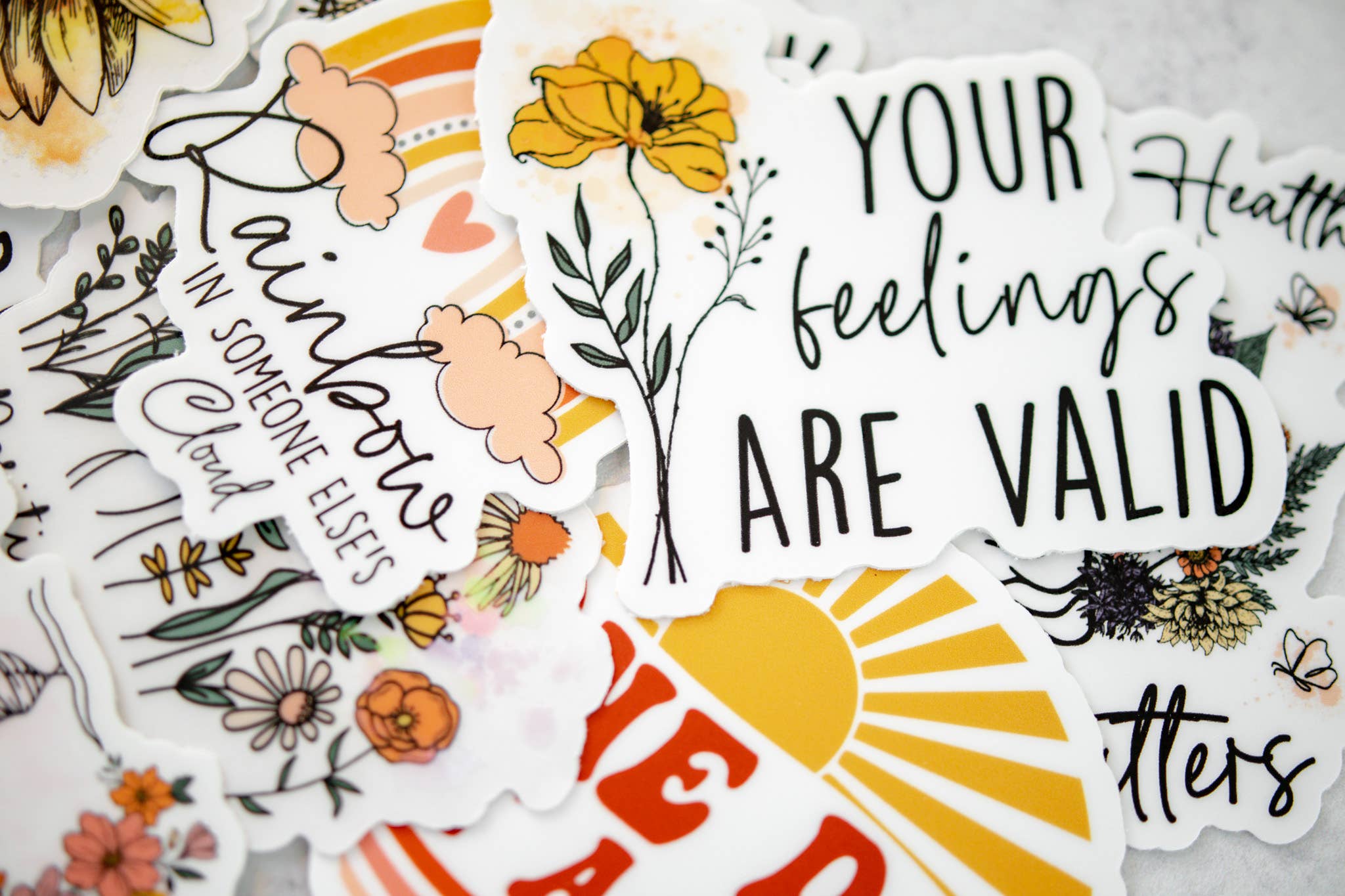 Savannah and James Co - Vente Autocollant - Autocollant en vinyle, un jour à la fois, 3 x 3 po6