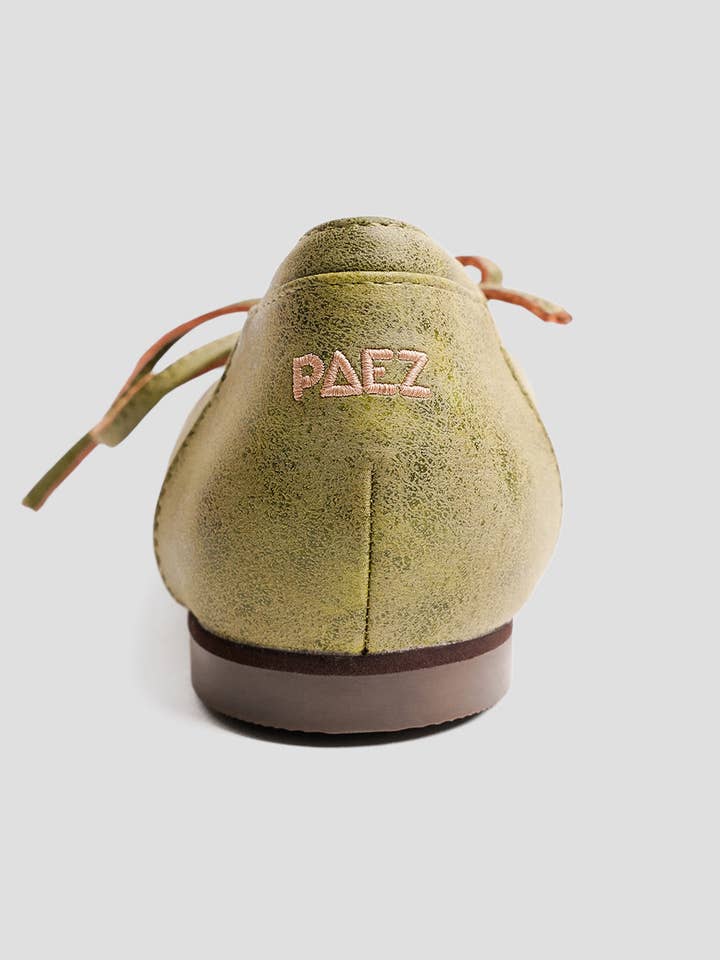 Paez - Wholesale Flats - Women's - TULIPA MICROFIBER NAPA SYCAMORE GREEN - WOMAN