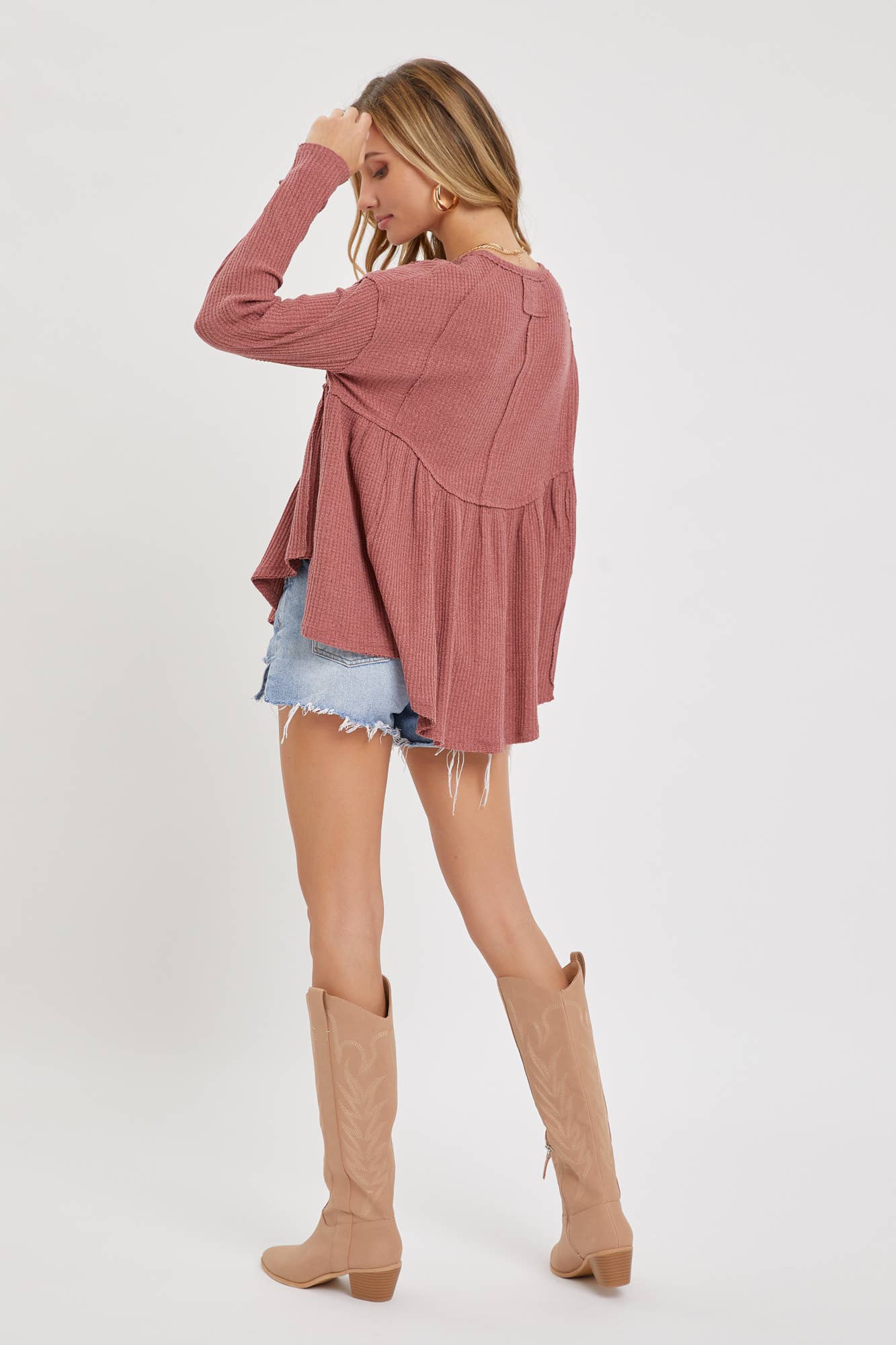 Sweet Lovely by Jen - Wholesale Tunic - Women's - SW1540 BABYDOLL TOP17