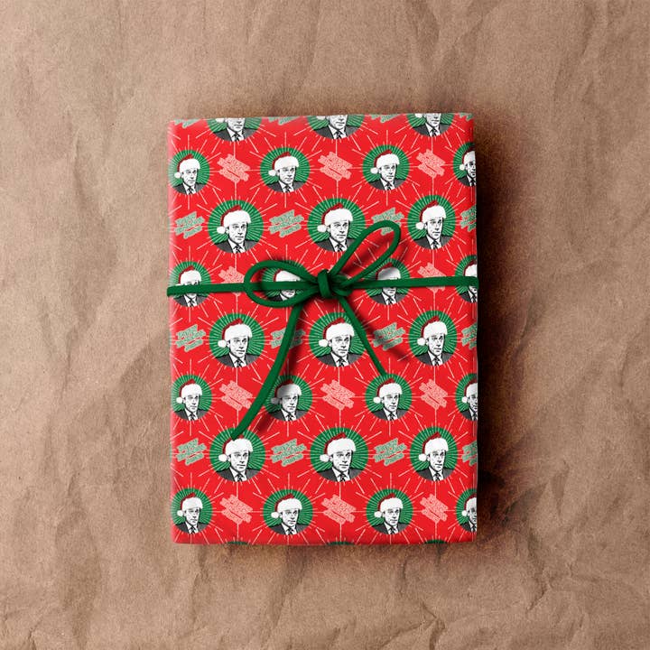 Mother of the Moon - Wholesale Flat Wrap - Michael Scott Happy Birthday Jesus Wrapping Paper Sheet